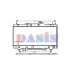 210142N AKS DASIS Радиатор, охлаждение двигателя
