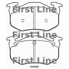 FBP3016 FIRST LINE Комплект тормозных колодок, дисковый тормоз