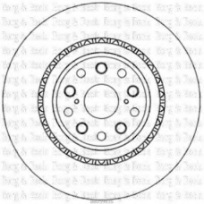 BBD5983S BORG & BECK Тормозной диск
