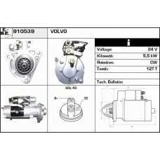 910539 EDR Стартер