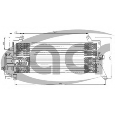 300291 ACR Конденсатор, кондиционер