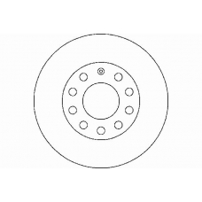 MDC1813 MINTEX Тормозной диск