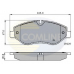 CBP01616 COMLINE Комплект тормозных колодок, дисковый тормоз