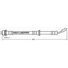 FBH7351 FIRST LINE Тормозной шланг