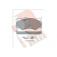 RB0405-113 R BRAKE Комплект тормозных колодок, дисковый тормоз