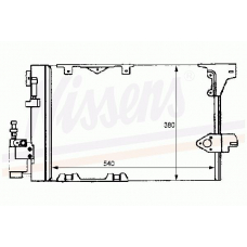 94384 NISSENS Конденсатор, кондиционер