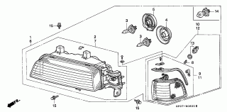 B-8 - HEADLIGHT