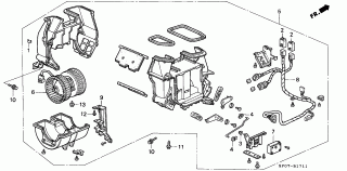B-17-11 - HEATER BLOWER (RH)