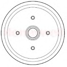 329199B BENDIX Тормозной барабан