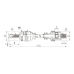 DRS6140.00 OPEN PARTS Приводной вал