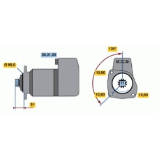0 001 416 030 BOSCH Стартер