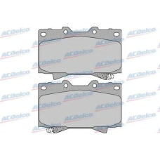 AC892881D AC Delco Комплект тормозных колодок, дисковый тормоз