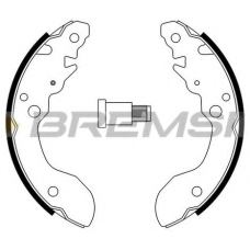 GF0914 BREMSI Комплект тормозных колодок