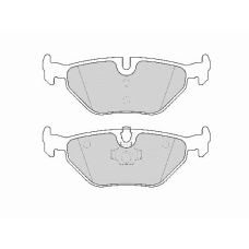 FD6839N NECTO Комплект тормозных колодок, дисковый тормоз
