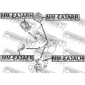 MM-EA3AFR FEBEST Подвеска, двигатель