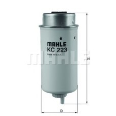 KC 223 MAHLE Топливный фильтр