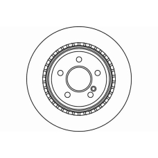 MDC1634 MINTEX Тормозной диск