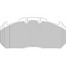 DCV1653BFE DURON Комплект тормозных колодок, дисковый тормоз