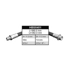 HBS5451 QUINTON HAZELL Тормозной шланг