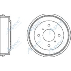 DRM9164 APEC Тормозной барабан