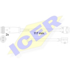 610612 E C ICER Сигнализатор, износ тормозных колодок