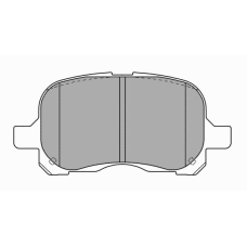 FBP-1242 FREMAX Комплект тормозных колодок, дисковый тормоз
