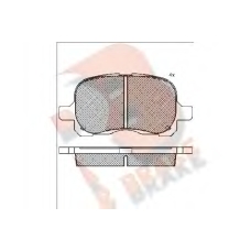 RB1408 R BRAKE Комплект тормозных колодок, дисковый тормоз