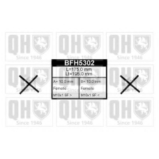 BFH5302 QUINTON HAZELL Тормозной шланг
