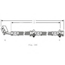 PHD133 TRW Тормозной шланг