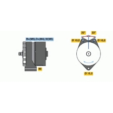 0 120 488 273 BOSCH Генератор