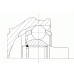 302008 LOEBRO Шарнирный комплект, приводной вал