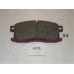 PA-412AF JAPANPARTS Комплект тормозных колодок, дисковый тормоз