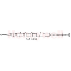 431365B BENDIX Трос, стояночная тормозная система