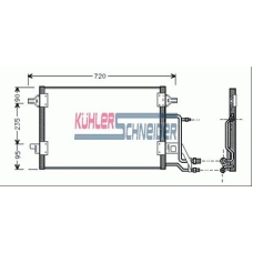 5022901 KUHLER SCHNEIDER Конденсатор, кондиционер