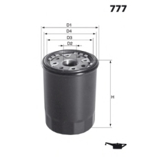ELH4254 MECAFILTER Масляный фильтр