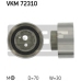 VKM 72310 SKF Натяжной ролик, ремень грм