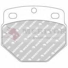 MDP3747 MERITOR Комплект тормозных колодок, дисковый тормоз