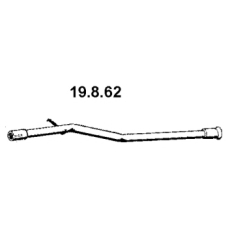 19.8.62 EBERSPACHER Труба выхлопного газа