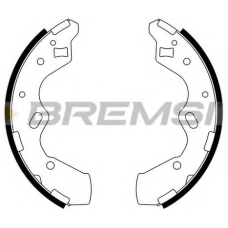 GF0796 BREMSI Комплект тормозных колодок