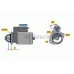 0 986 020 121 BOSCH Стартер