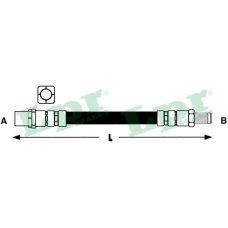 6T48011 LPR Тормозной шланг