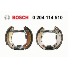 0 204 114 510 BOSCH Комплект тормозных колодок