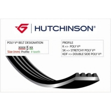 990 K 5 HUTCHINSON Поликлиновой ремень