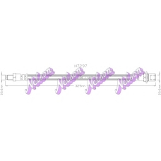 H7297 Brovex-Nelson Тормозной шланг