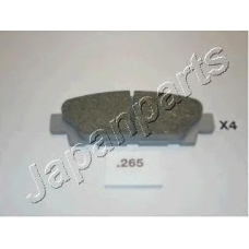 PP-265AF JAPANPARTS Комплект тормозных колодок, дисковый тормоз
