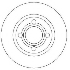 561689BC BENDIX Тормозной диск