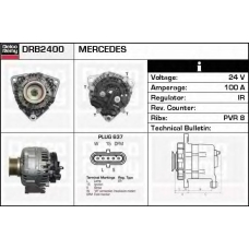 DRB2400 DELCO REMY Генератор