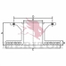 MBR5013 MERITOR Тормозной диск