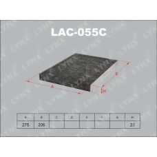 LAC-055C LYNX Cалонный фильтр
