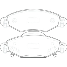 PN-0369 JNBK Колодки тормозные